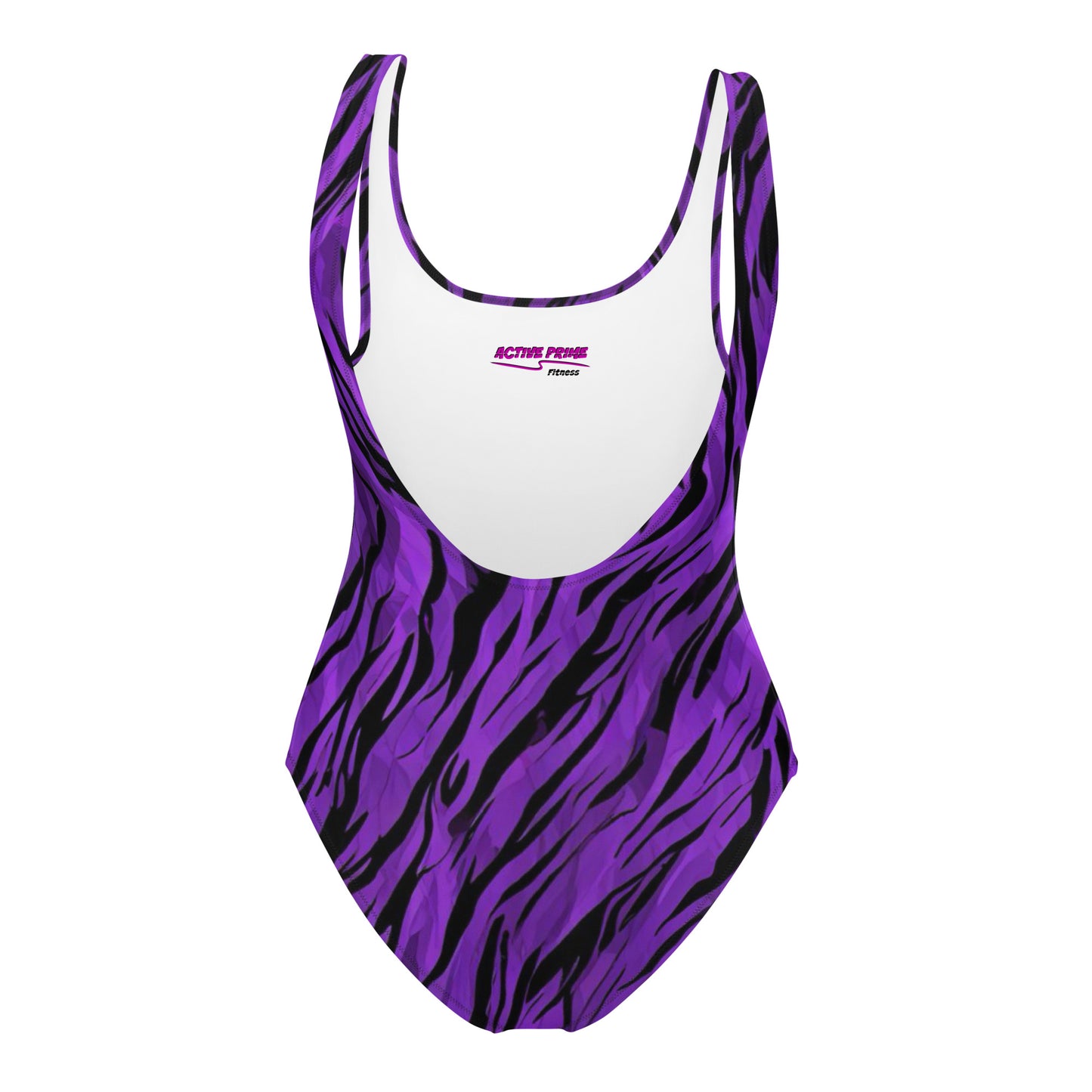 Active One-Piece Purple Tiger