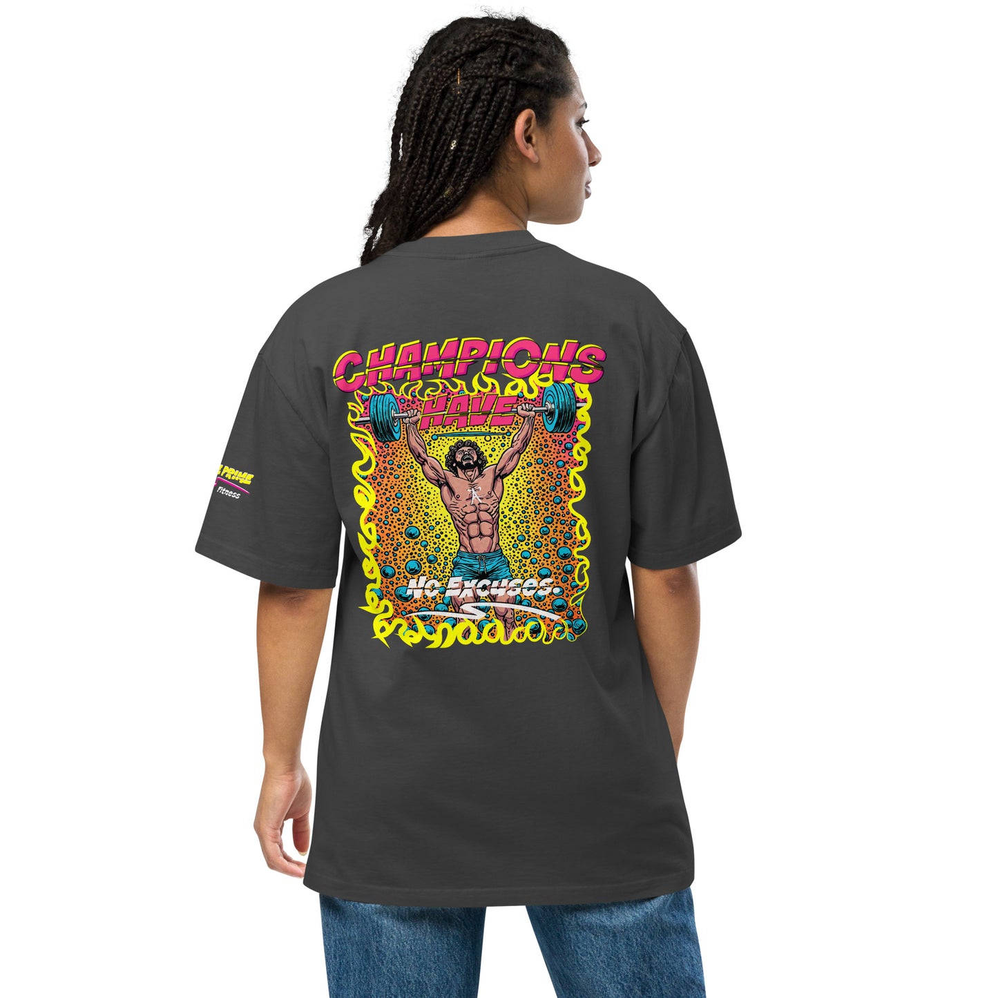 Pump Cover Oversized faded t-shirt