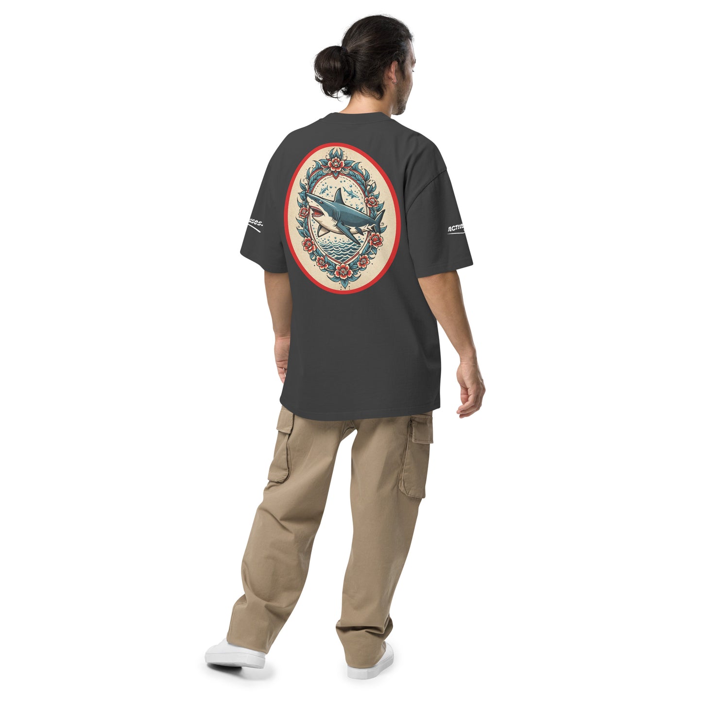 Pump Cover Oversized faded t-shirt