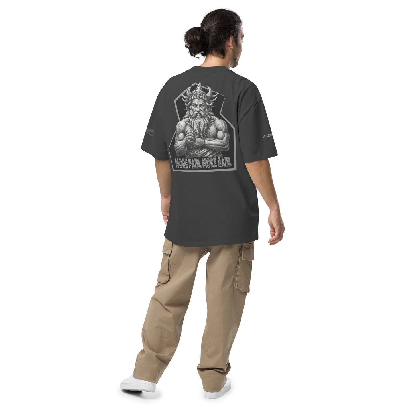Pump Cover Oversized faded t-shirt