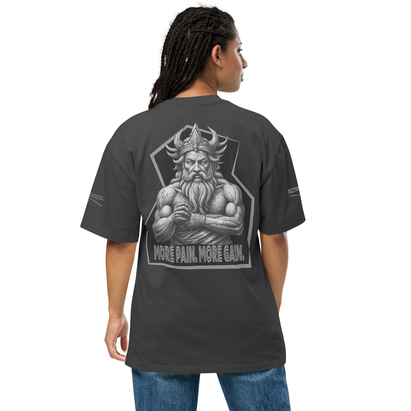 Pump Cover Oversized faded t-shirt
