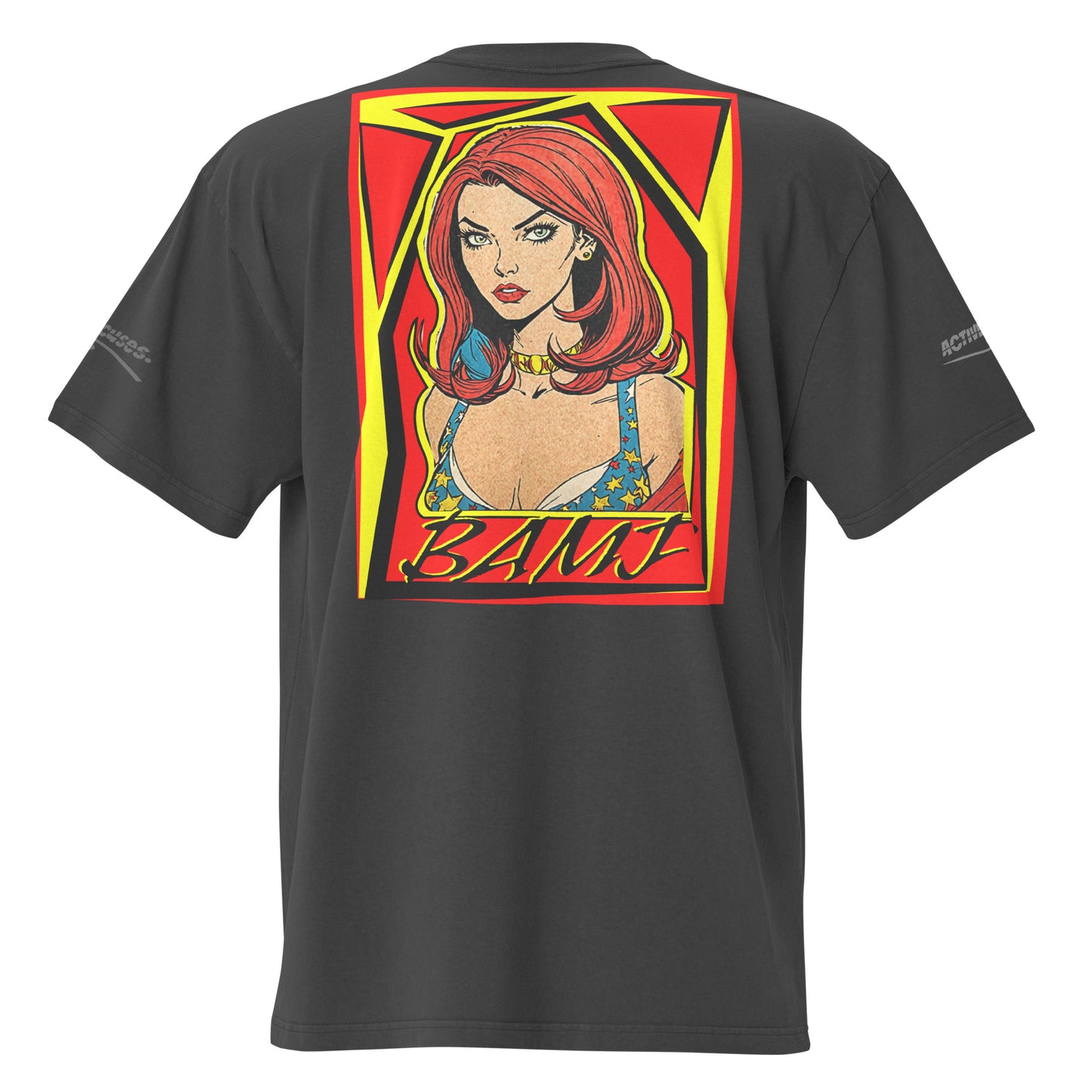 Pump Cover Oversized faded t-shirt