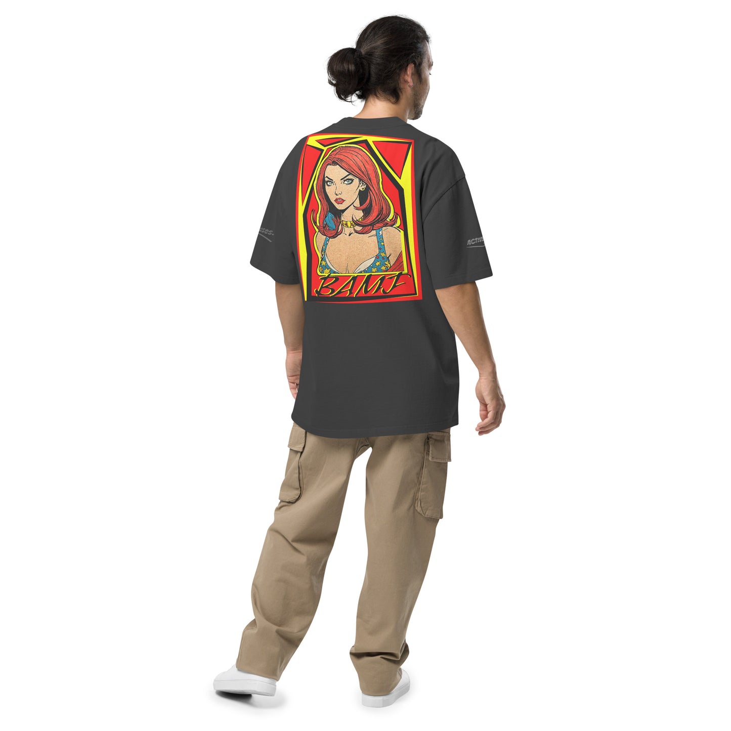 Pump Cover Oversized faded t-shirt