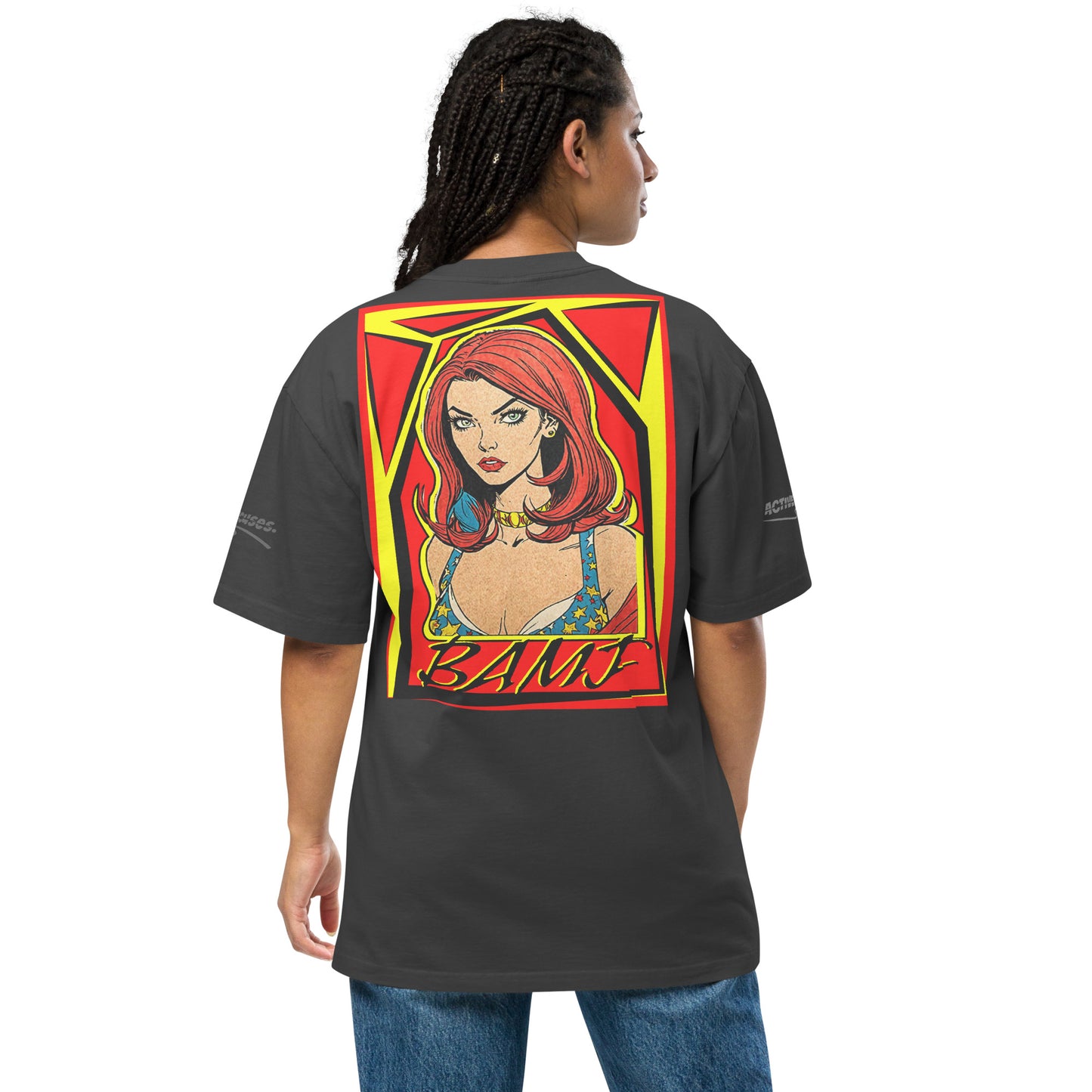 Pump Cover Oversized faded t-shirt