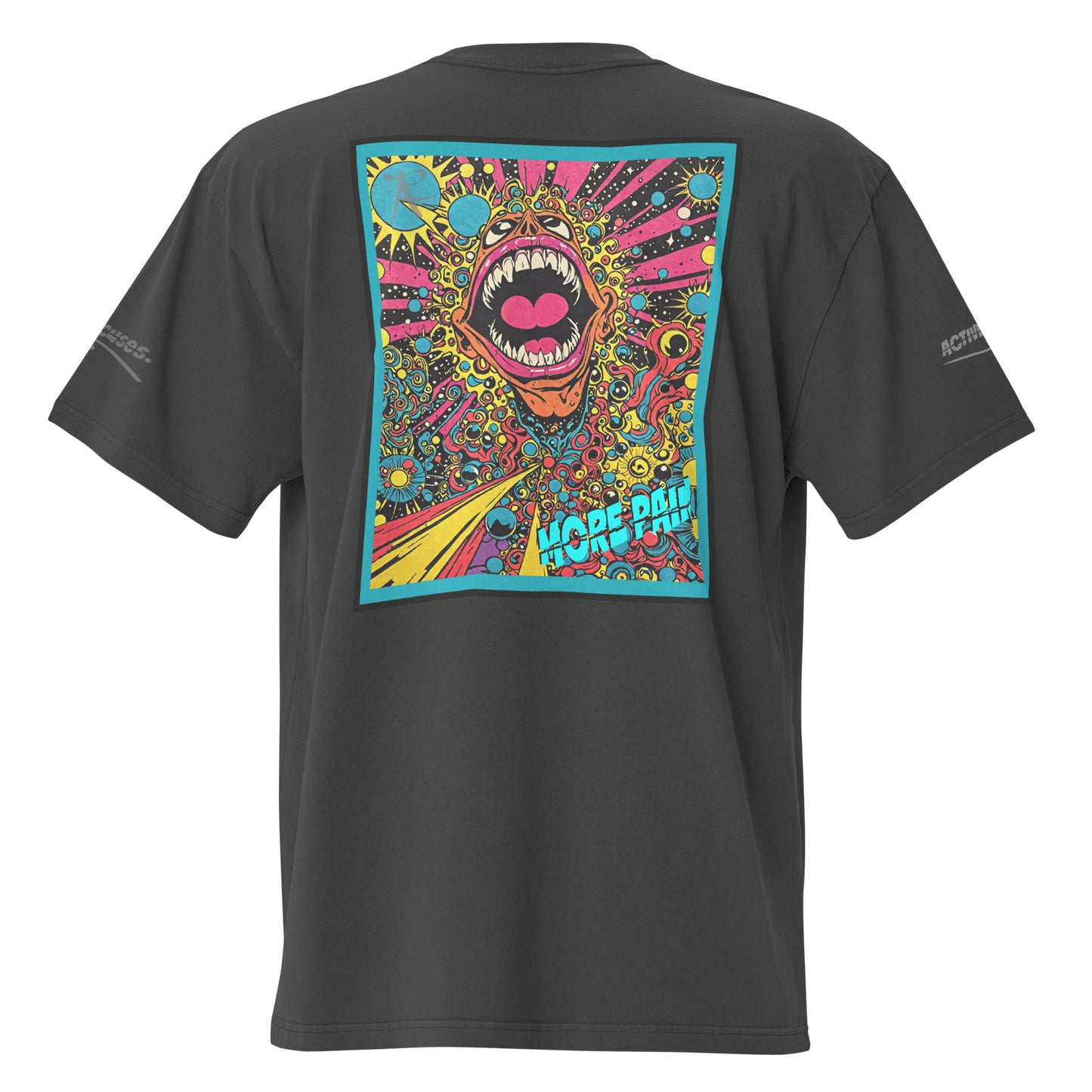 Pump Cover Oversized faded t-shirt