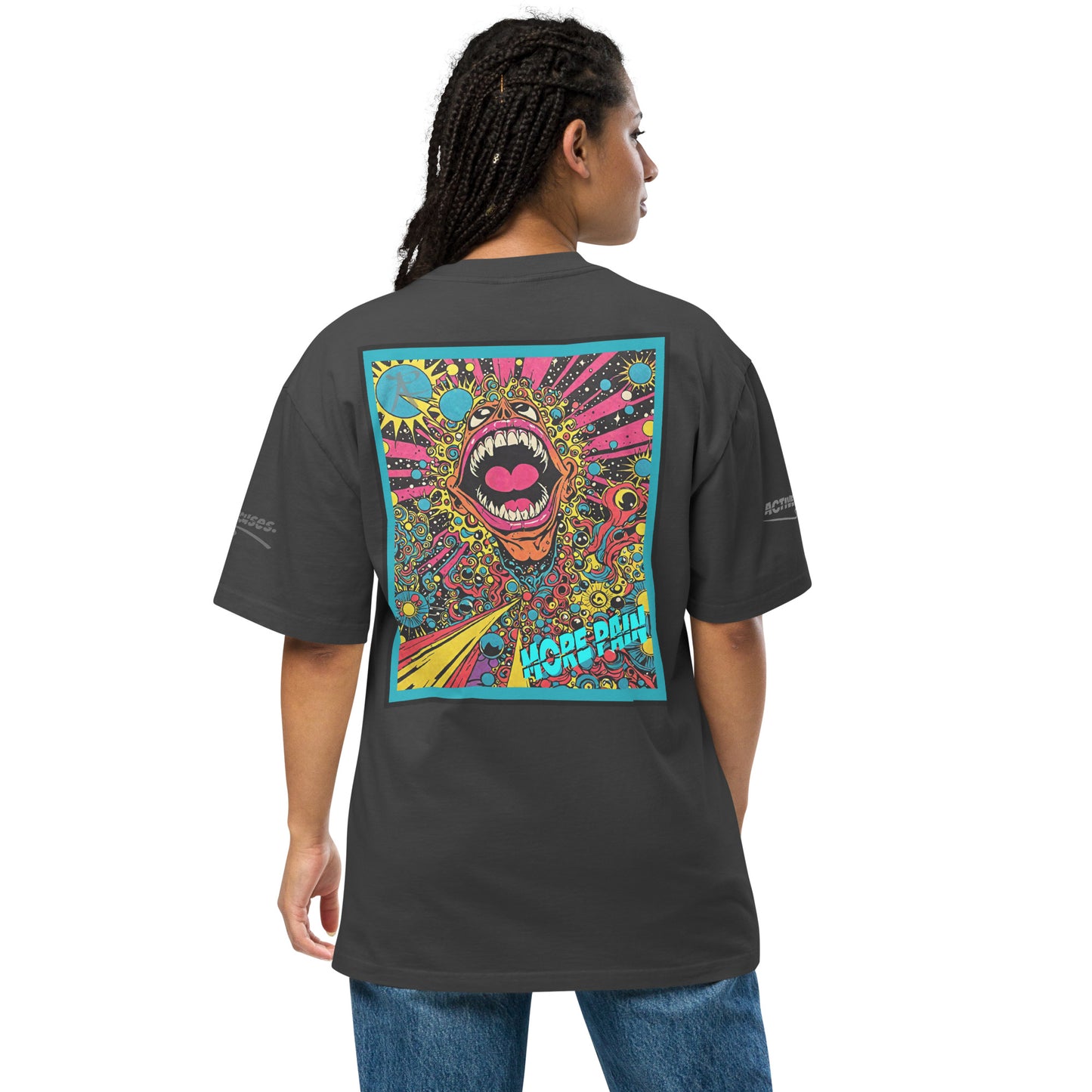 Pump Cover Oversized faded t-shirt
