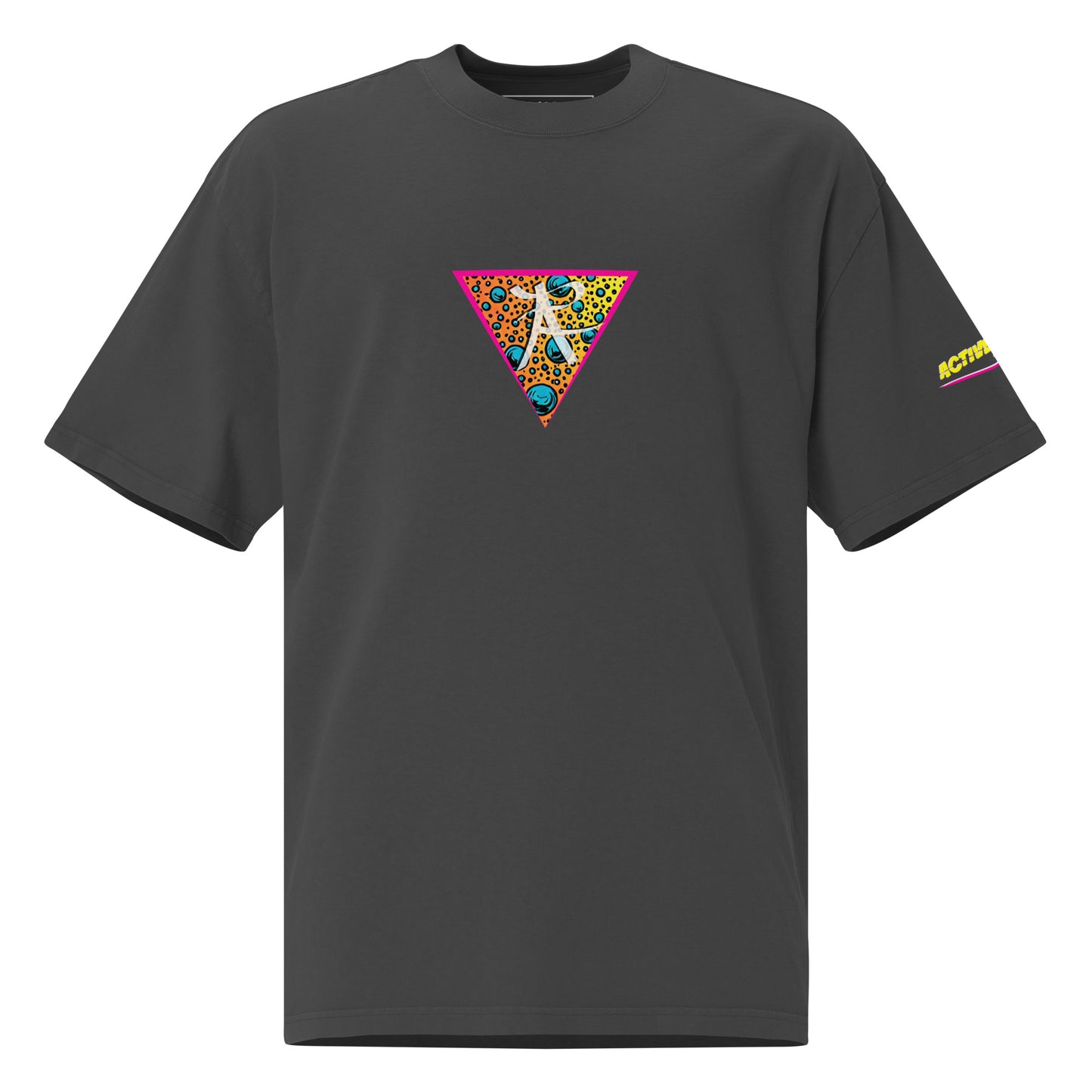 Pump Cover Oversized faded t-shirt