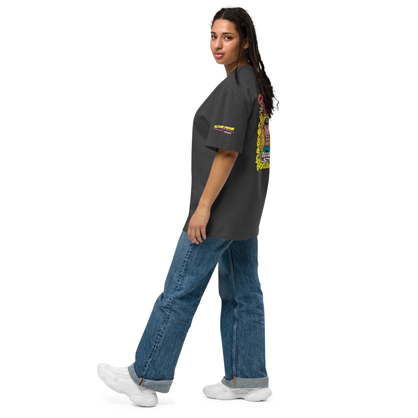 Pump Cover Oversized faded t-shirt