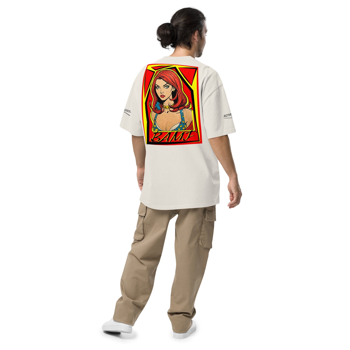 Pump Cover Oversized faded t-shirt