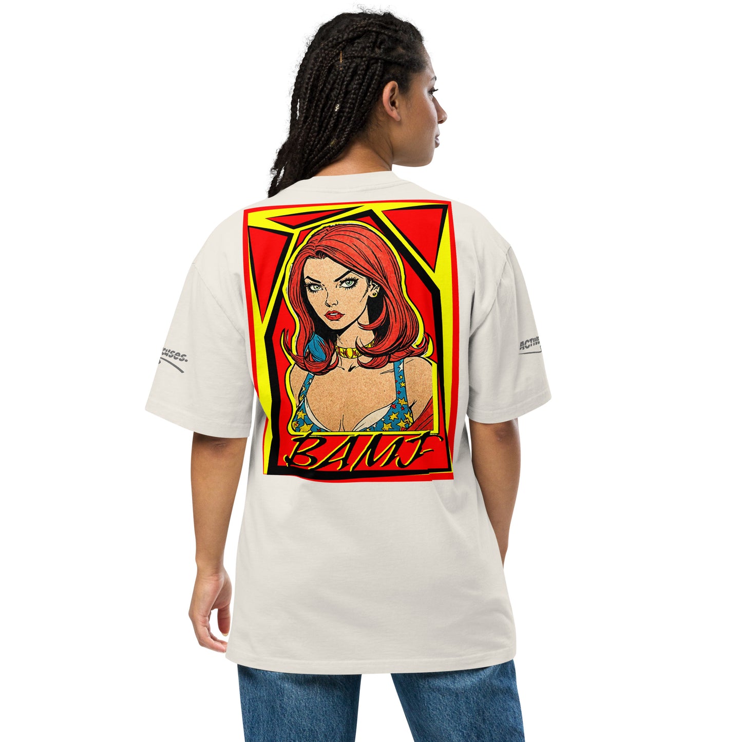 Pump Cover Oversized faded t-shirt