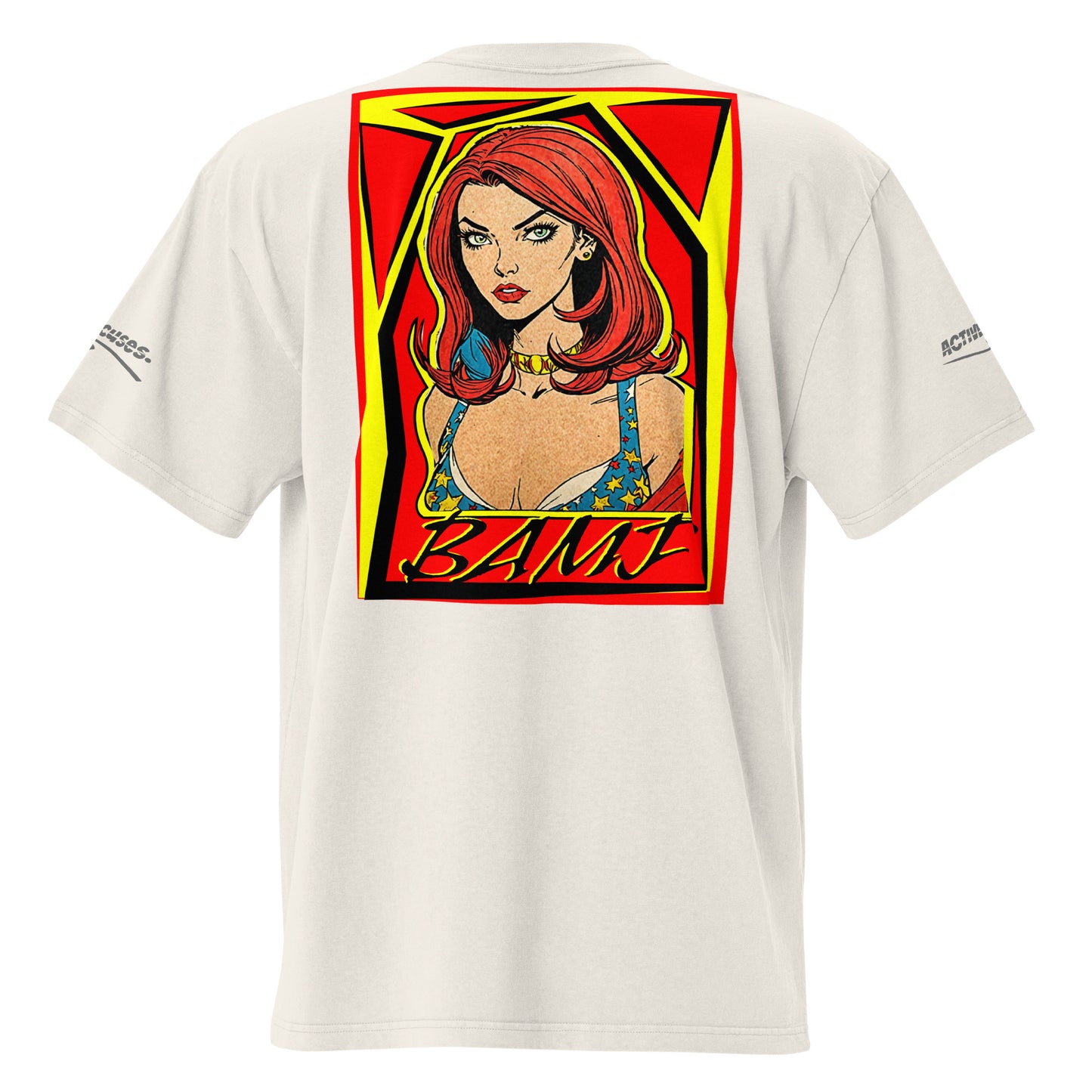 Pump Cover Oversized faded t-shirt