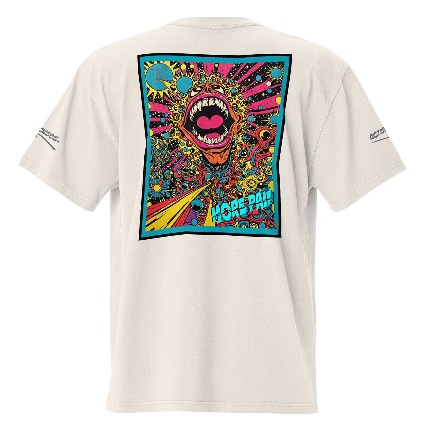 Pump Cover Oversized faded t-shirt