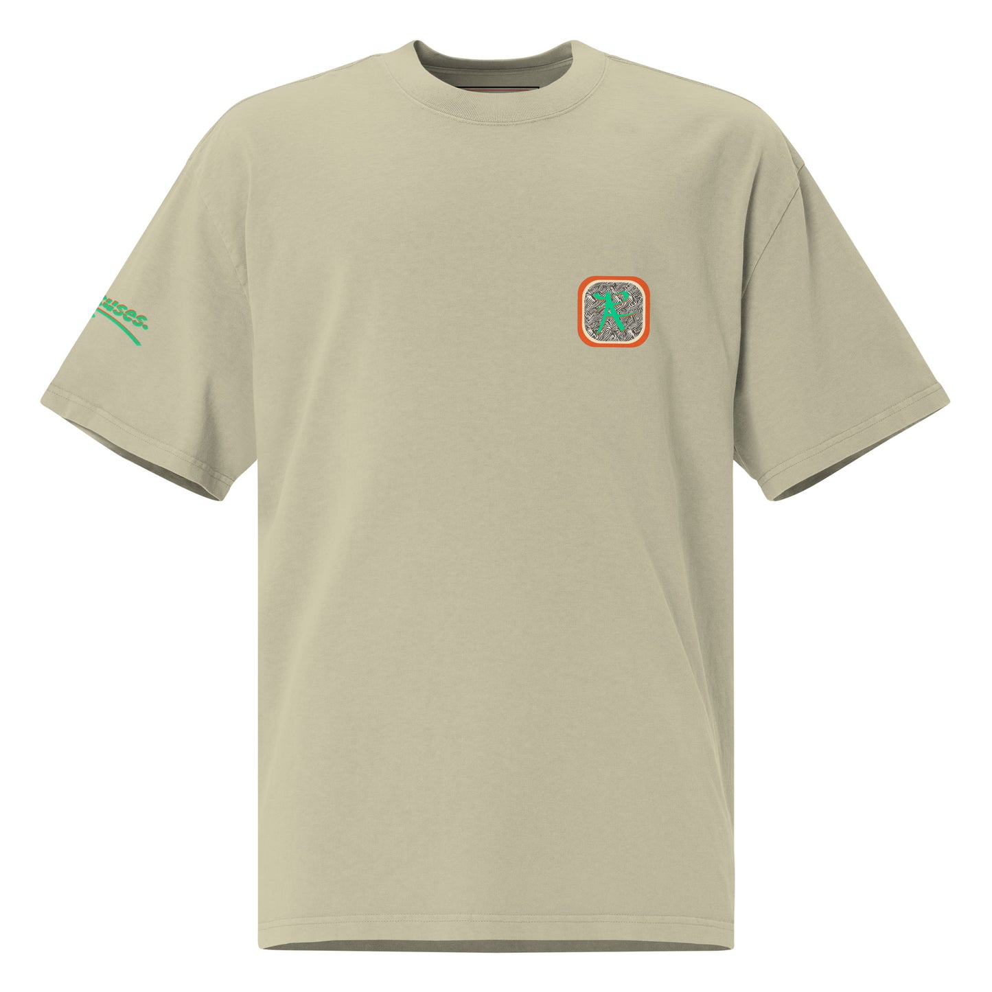 Pump Cover Oversized faded t-shirt
