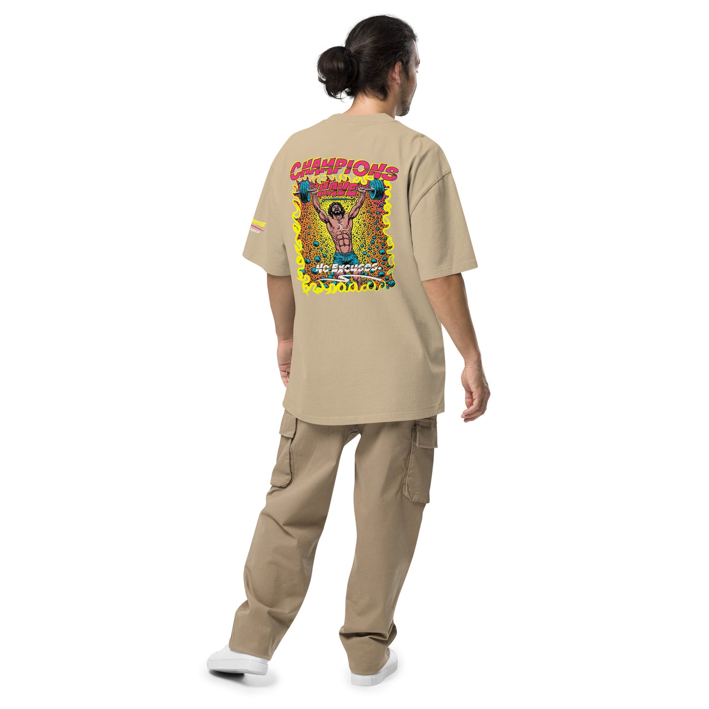 Pump Cover Oversized faded t-shirt