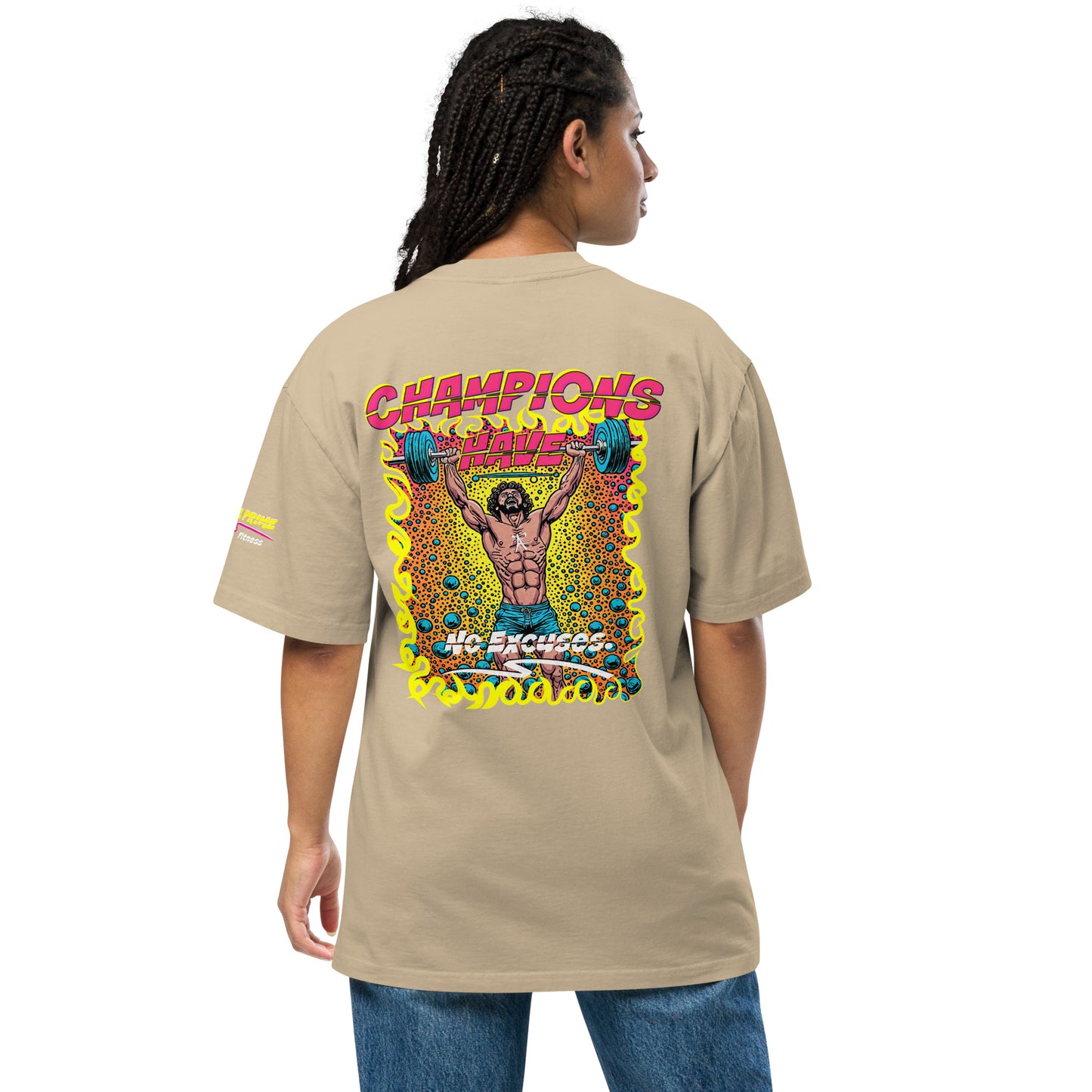 Pump Cover Oversized faded t-shirt