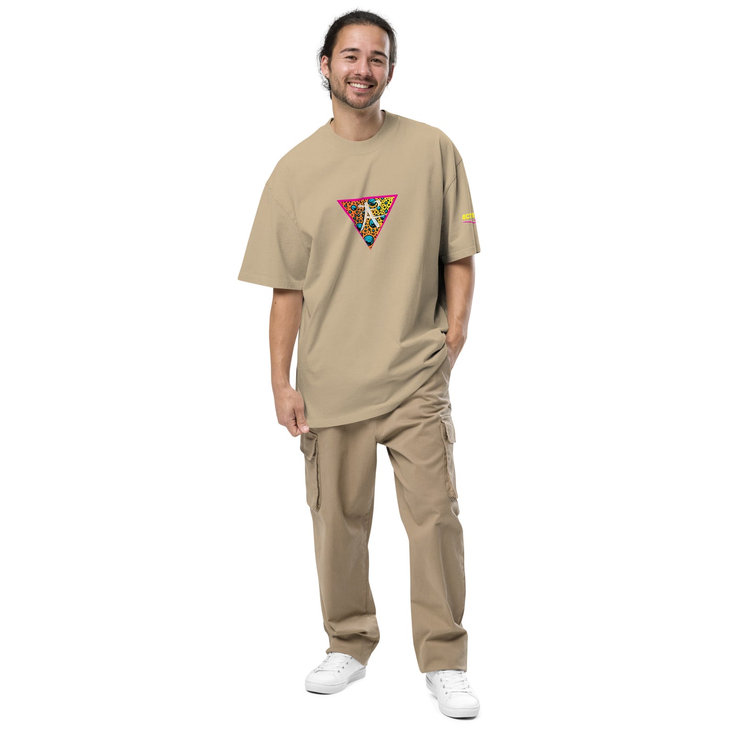 Pump Cover Oversized faded t-shirt
