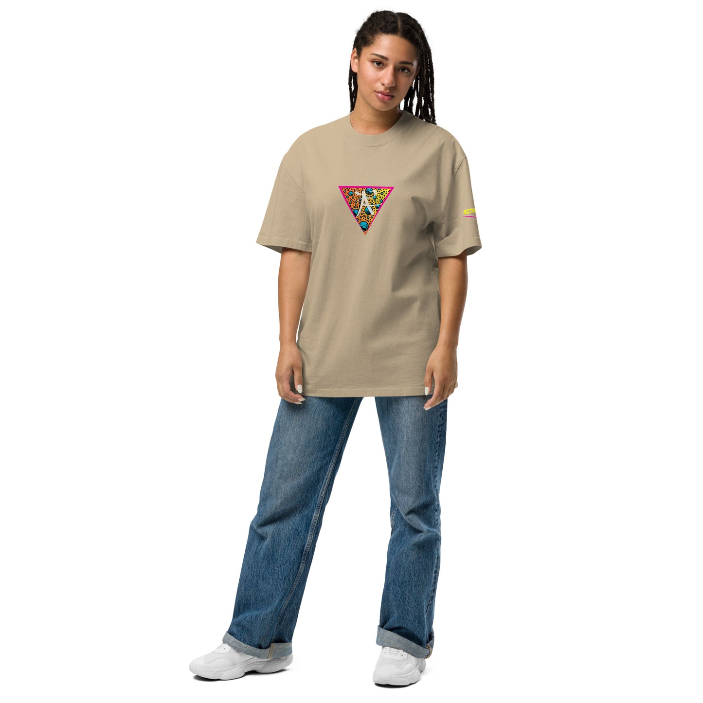 Pump Cover Oversized faded t-shirt