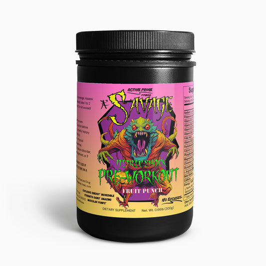 Nitric Shock Pre-Workout Powder (Fruit Punch)