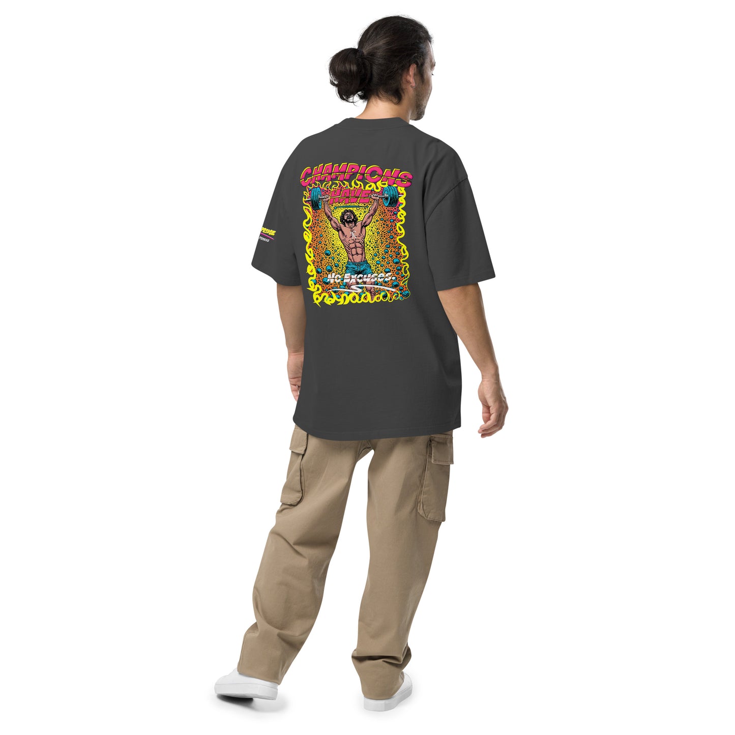 Pump Cover Oversized faded t-shirt