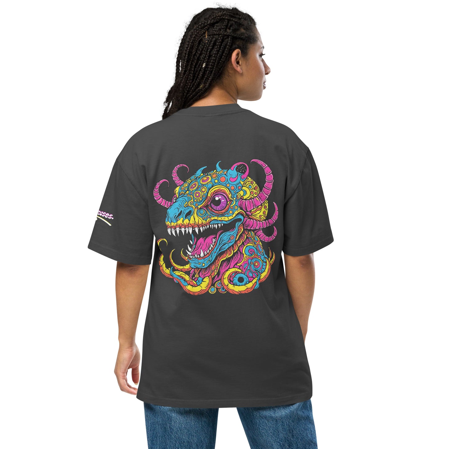 Pump Cover Oversized faded t-shirt