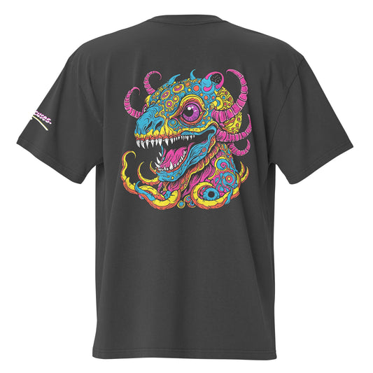 Pump Cover Oversized faded t-shirt