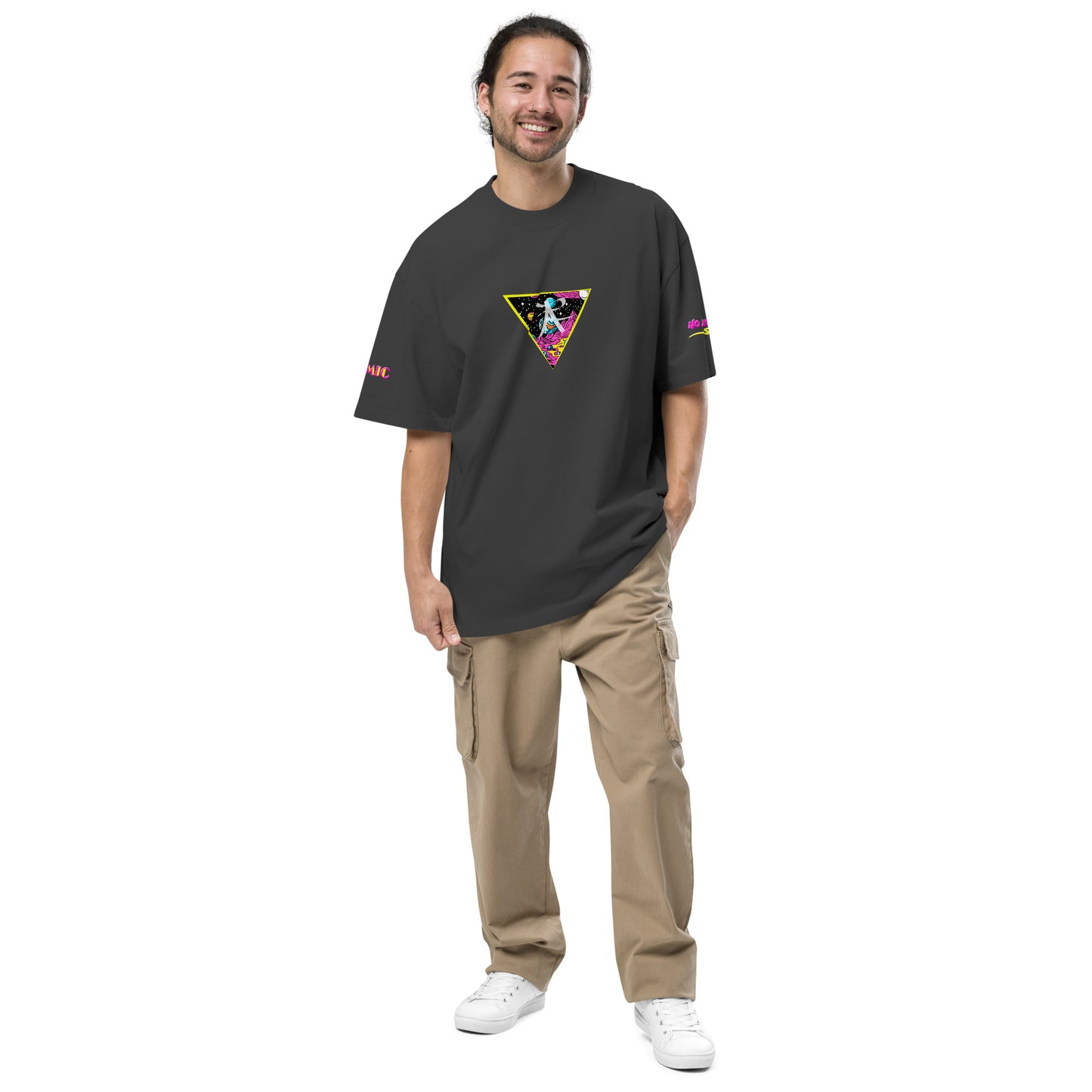 Pump Cover Oversized faded t-shirt