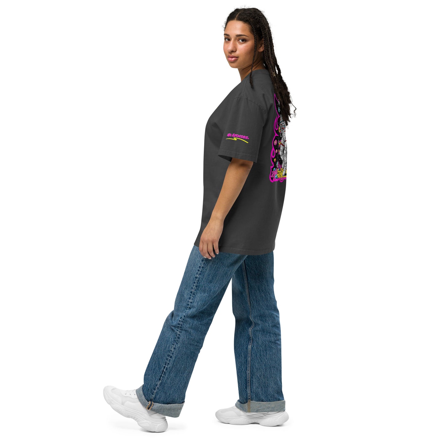 Pump Cover Oversized faded t-shirt