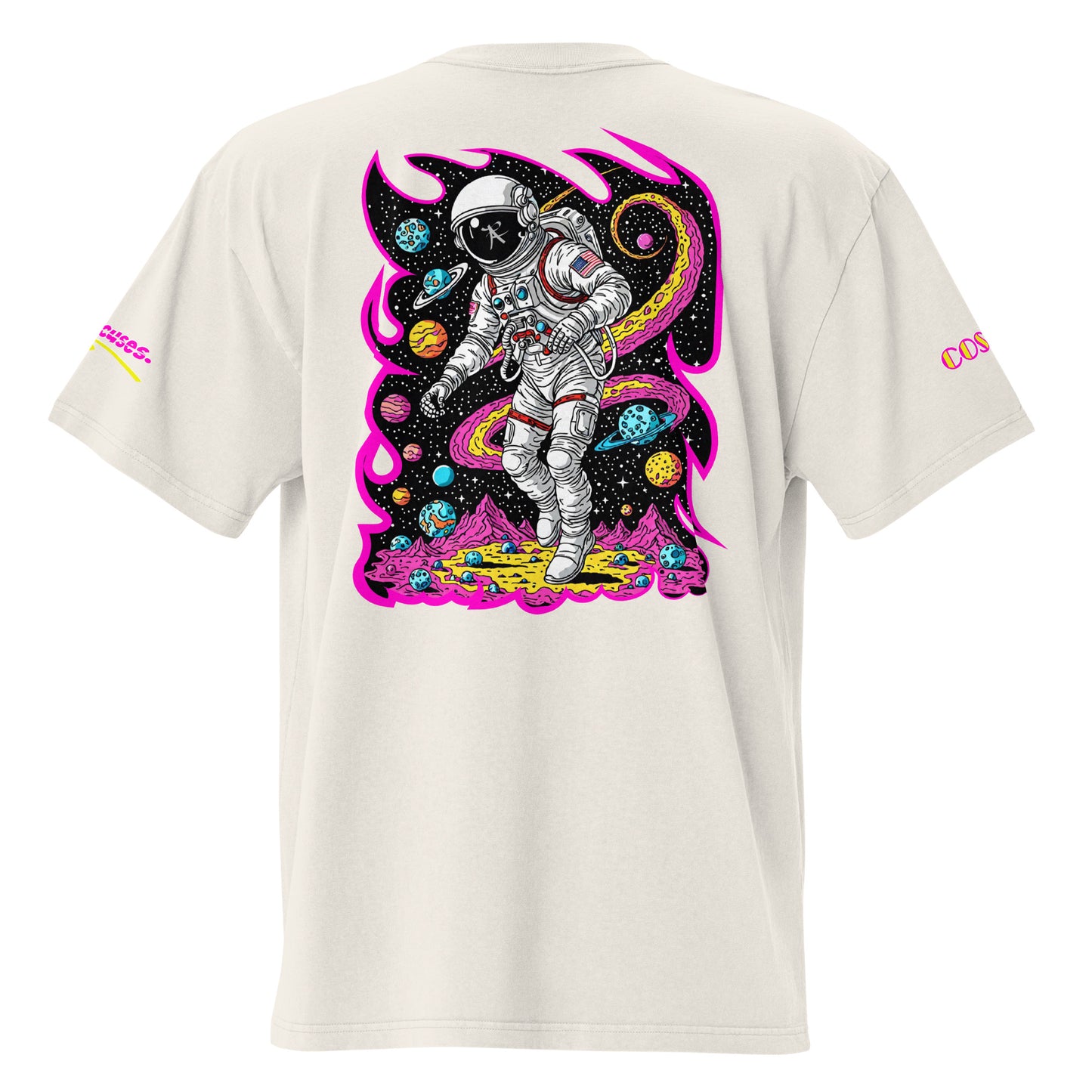 Pump Cover Oversized faded t-shirt