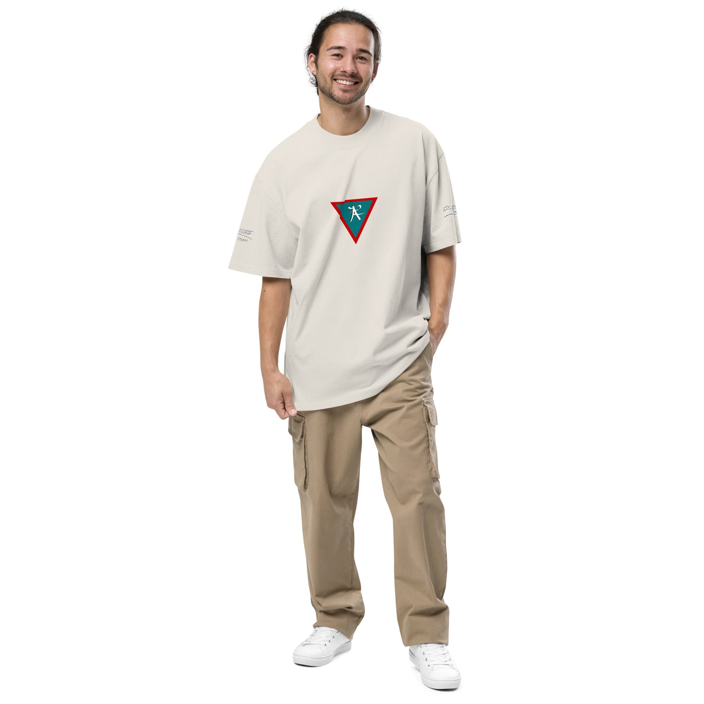Pump Cover Oversized faded t-shirt